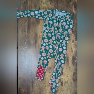Holiday Bamboo Footie PJs